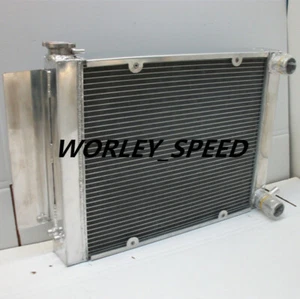 Radiator For Aftermarket Mazda RX2/RX3/RX4/RX5 S1 S2 With Heater Pipe M/T - Picture 1 of 10