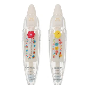 2 Pcs Correction Tape Child Girl Pattern Decorative Corrective Scrapbook - Picture 1 of 12