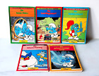 Les Schtroumpfs Pitufa Smurf Germany German Aventure Series Story Book Lot Of 5