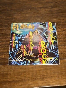 DEF LEPPARD ROCKET / RELEASE ME 7" Vinyl 45rpm 1988 MERCURY RECORDS 872 430-7 - Picture 1 of 4