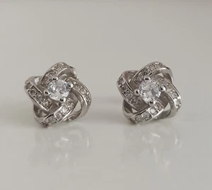 Pendientes de plata 925 para mujer – diseño elegante – nuevos – joyería fina - Imagen 1 de 2