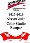 3M Scotchgard Paint Protection Film Pro Serie Fits 2016 Nissan Juke Color Studio