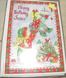 Set 10 Vintage Leanin' Tree Weihnachtskarten von Carolyn Blaylock - Bild 1 von 2