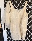 Camilla Ivory Beige Drop Shoulder Playsuit Size 10 Small 1 $4 EXPRESS Franks New