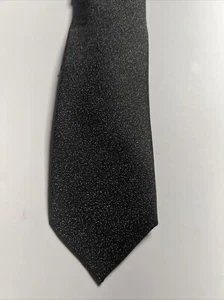 Corbata de cuello delgada Alfani para hombre ALFATECH Millard mini negra precio de venta sugerido por el fabricante $55 nueva con etiquetas - Imagen 1 de 3