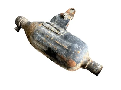 Suzuki TM 125 1973 silenciador de escape pickle con soporte de montaje TM125 Foto 1 de 4