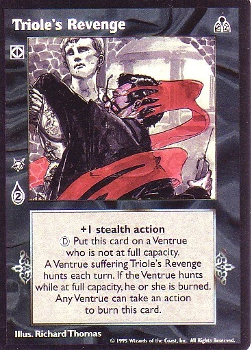 5 x Triole's Revenge VTES CCG DS - Image 1 of 1