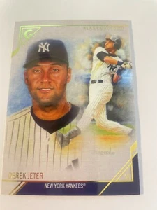 2017 Topps Gallery Masterpiece Derek Jeter MP-24 - Picture 1 of 1