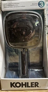 KOHLER Fordra 3-Spray Patterns w/ 1.75 GPM Handheld Shower Head in Matte Black - Picture 1 of 1