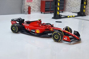 Ferrari F1 Formula 1 Car Carlos Sainz #55 2023 1:43 Scale Car - Picture 1 of 5