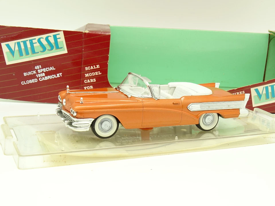 Vitesse 1/43 - Buick Special 1958 Cabriolet Orange - Photo 1/1