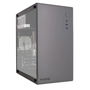Ordinateur PC Bureau Assemblé i5-14400 DDR5 32Gb SSD 500Gb Win 11 Office Gris - Photo 1/5