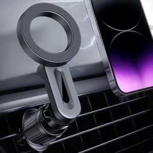 360 Strong Magnetic Phone Holder Air Vent Car Stand Car Mount for MagSafe iPhone - Picture 1 of 11