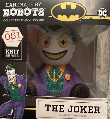 Handmade By Robots Knit Series 051 DC The Joker Vinyl Figure NIB - Image 1 of 4