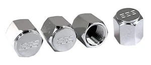BBS Air Valve Caps Japanese Genuine Repair Parts Set of 4 Silver P5615011 JDM JP - Picture 1 of 1