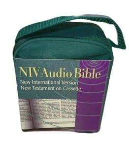 NIV Audio Bible New International Version New Testament Cassette Tapes With Case - Picture 1 of 8