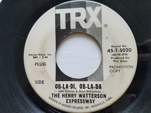 HENRY WATTERSON EXPRESSWAY - Ob-La-Di Ob-La-Da 1969 PROMO JAZZ Beatles 7"  - Imagen 1 de 2