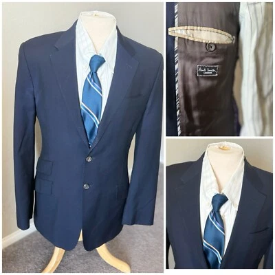 Paul Smith London Byard Sports Coat Jacket Purple Lining Wool Mohair 40 Regular - Image 1 of 4