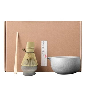 Tea ceremony set Matcha set 4-piece set green tea Japan - Picture 1 of 5