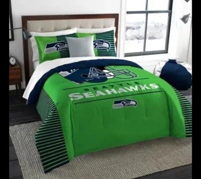 Juego de edredón Seattle Seahawks Queen Foto 1 de 2