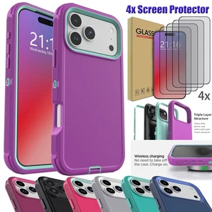 For Apple iPhone 17 Pro Max/17 Air/17 Pro Case Cover w/ Tempered Glass Protector - Bild 1 von 76