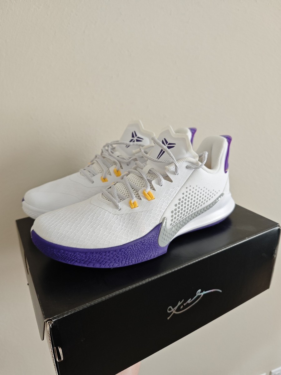新品NIKE Mamba Fury Lakers  27cm★N2466 Nike Mamba Fury “Lakers Home”: Official Images & Release Info