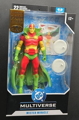 "Figura de acción McFarlane Toys DC Multiverse Gold Label Mister Miracle 7""" Foto 1 de 2
