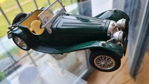 JAGUAR SS100 1937 1:18 BURAGO. MAFE IN ITALY. - Imagen 1 de 11