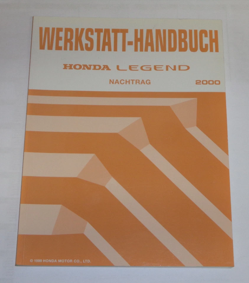 Manual De Taller Suplemento Honda LEGEND Año 2000 - Imagen 1 de 1