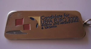 Keychain Candidate for UEFA EURO 2008 Bosnia Herzegovina Croatia - Picture 1 of 3
