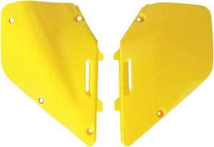 UFO Yellow Side Panels Number Plates For Suzuki RM 125 250 96-00 SU02959101 - Picture 1 of 1