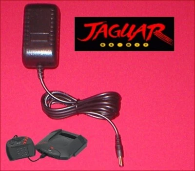 Enchufe de cable de alimentación adaptador de CA de 9 V para el sistema de consola Atari Jaguar NUEVO Foto 1 de 3