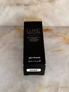 Glo Minerals LUXE Liquid Foundation CAFE 1FL OZ - Picture 1 of 2