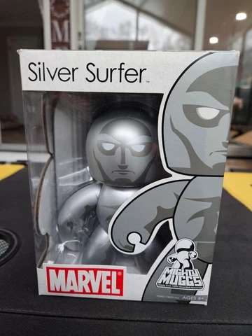 Marvel Silver Surfer Mighty Muggs Figure Hasbro 2007 No 78543 NEW Cover