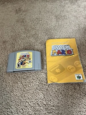 Paper Mario (Nintendo 64, 2001) с руководством N64 - Изображение 1 из 4