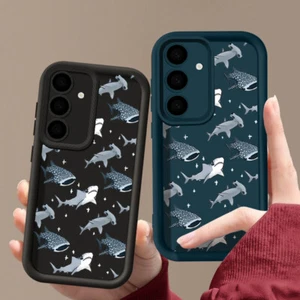 For Smausng S25 Ultra S24 S23 A16 A15 A55 A35 A54 A56 A36 Whale Shark Case Cover - Picture 1 of 16