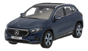 Mercedes-Benz EQA Progressive Line H243 Diecast Model Car 1:43 Denim Blue - Picture 1 of 3
