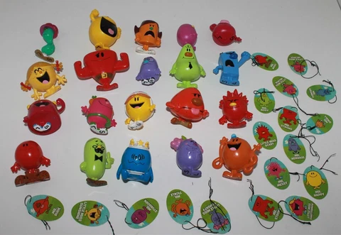 Mr.Men & Little Miss Character Figurines Bundle 2008 X20 Thoip TPF #44456-Y Cover