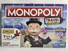 HASBRO Monopoly Travel World Tour W/ Dry Erase Gameboard & 4 Token Stampers NEW