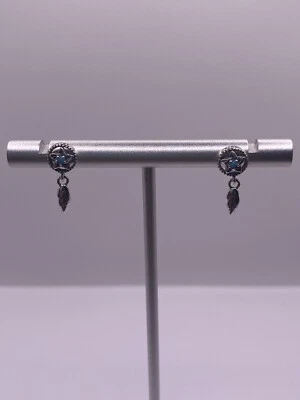 Piedra turquesa pluma caída atrapasueños estrella Foto 1 de 4