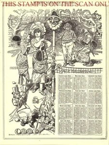Impresión de dibujos animados de Linley Sambourne de 1879: 'Calendario de almanaque de Punch para 1880'/135 - Imagen 1 de 1