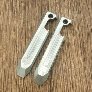 TITANER Outdoor Multi-Tools Titanium Alloy Pry Bar Crowbar Bottle Opener Ruler - Picture 1 of 14