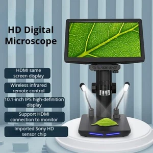 Microscopio Electrónico Digital 50X-1600X Pantalla IPS de 10.1" Salida HDMI para Soldadura - Imagen 1 de 6