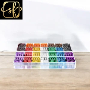 300Pcs Kit Car Fuse Assortment , 160 Mini Blade Fuses Automotive + 90 Standard A - Picture 1 of 1