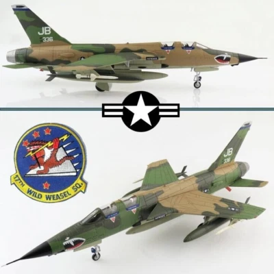 Hobby Master 1/72 HA2552 F-105G Thunderchief USAF Wild Weasel, Korat, Tailândia - Imagem 1 de 4
