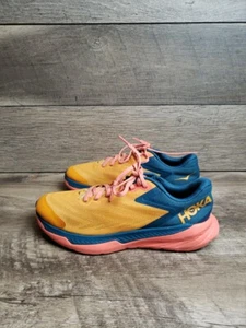 Hoka One One Womens Zinal 1119400 RYCM Orange Running Shoes Size 6.5B - Picture 1 of 14