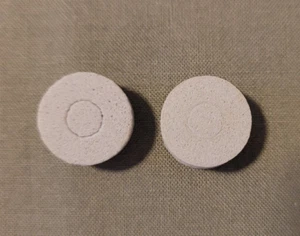 Vintage AJ's HO Scale Slot Car HO-4 Sponge Donuts Rear Tires GRAY OPEN STOCK - Picture 1 of 1