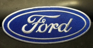 Embroidered Ford Patch approx 3.5x8.5" - Picture 1 of 2