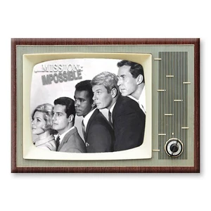 MISSION IMPOSSIBLE TV Show Classic TV 3.5 inches x 2.5 inches FRIDGE MAGNET - Picture 1 of 2