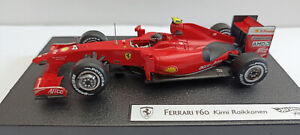 Miniature 1/43 Formule 1 - Hot Wheels - FERRARI F60 - Kimi RAIKKONEN - 2009.